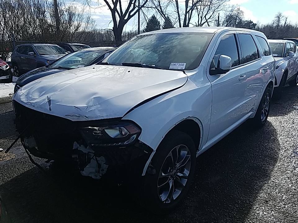 dodge durango awd v6 2019 1c4rdjdg0kc722238