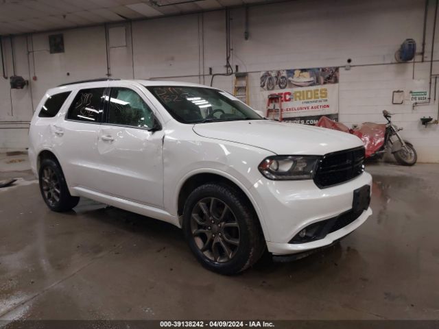 dodge durango 2017 1c4rdjdg5hc630342