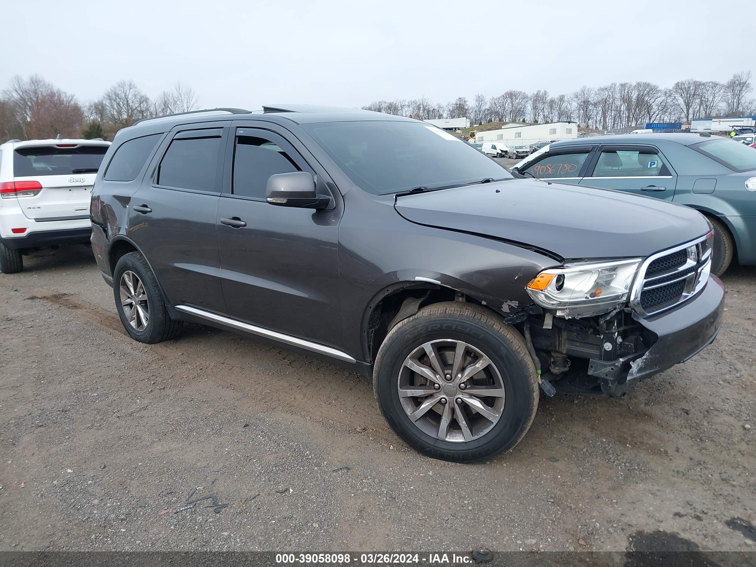 dodge durango 2016 1c4rdjdg6gc340755