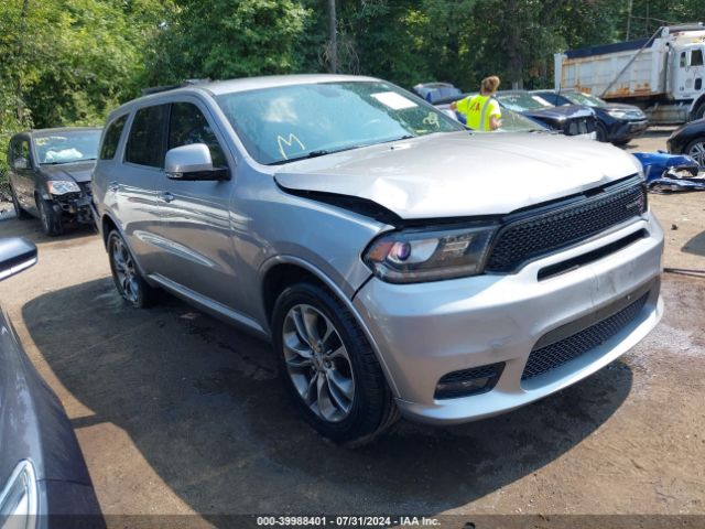 dodge durango 2019 1c4rdjdg7kc824829