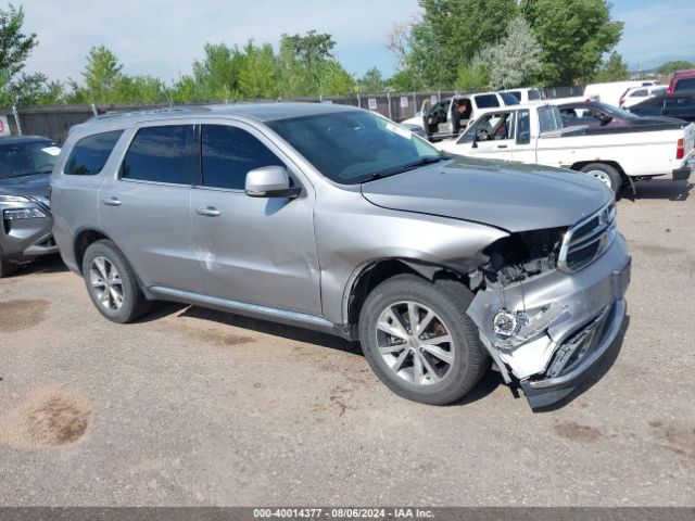 dodge durango 2016 1c4rdjdg8gc397829