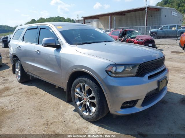 dodge durango 2019 1c4rdjdg8kc780288