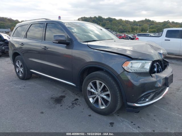 dodge durango 2016 1c4rdjdg9gc460081