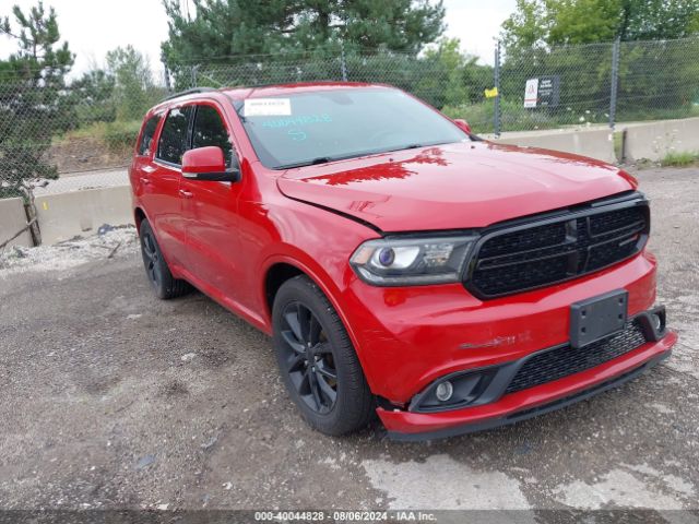 dodge durango 2017 1c4rdjdg9hc839583