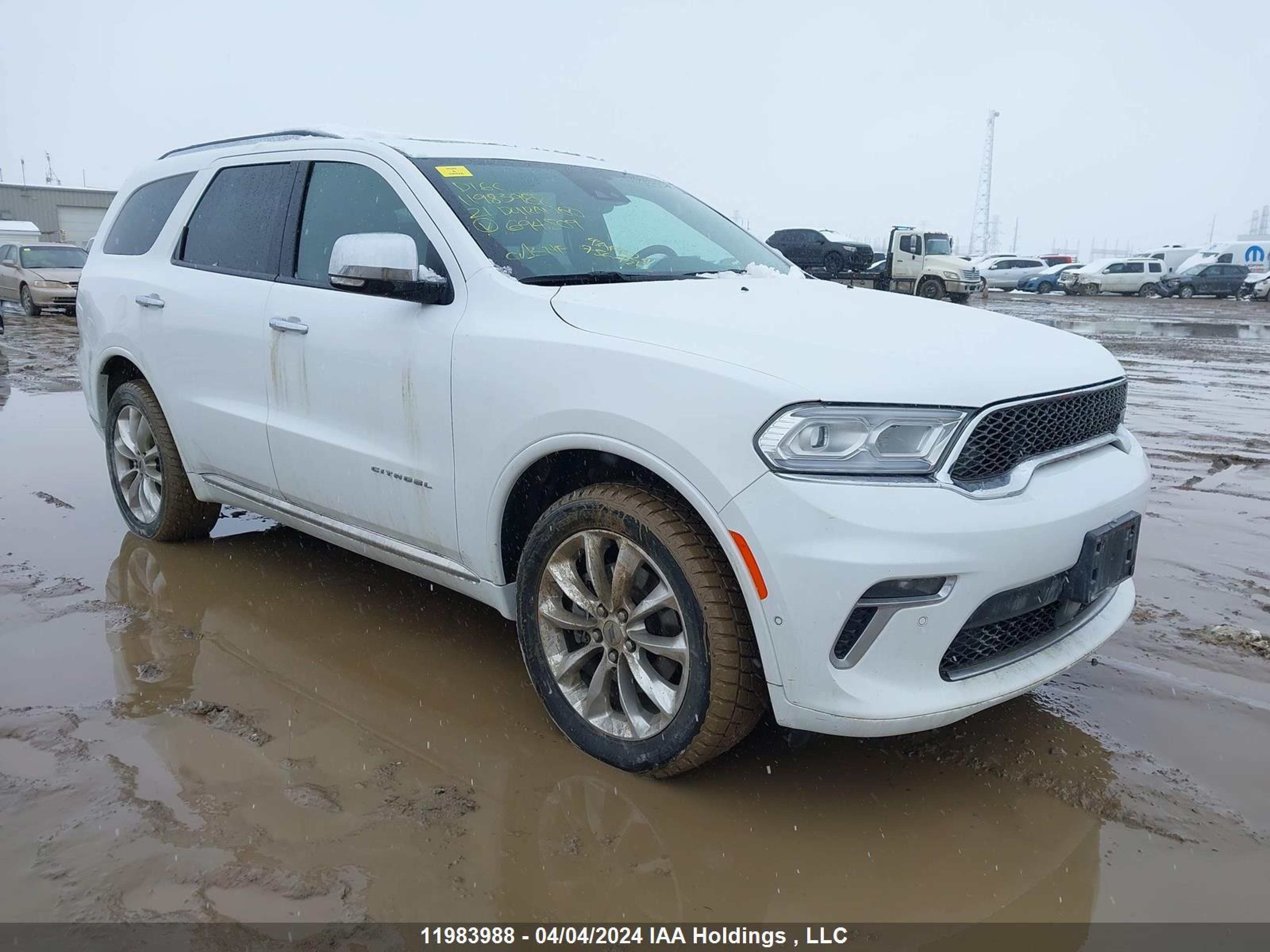 dodge durango 2021 1c4rdjeg4mc694509