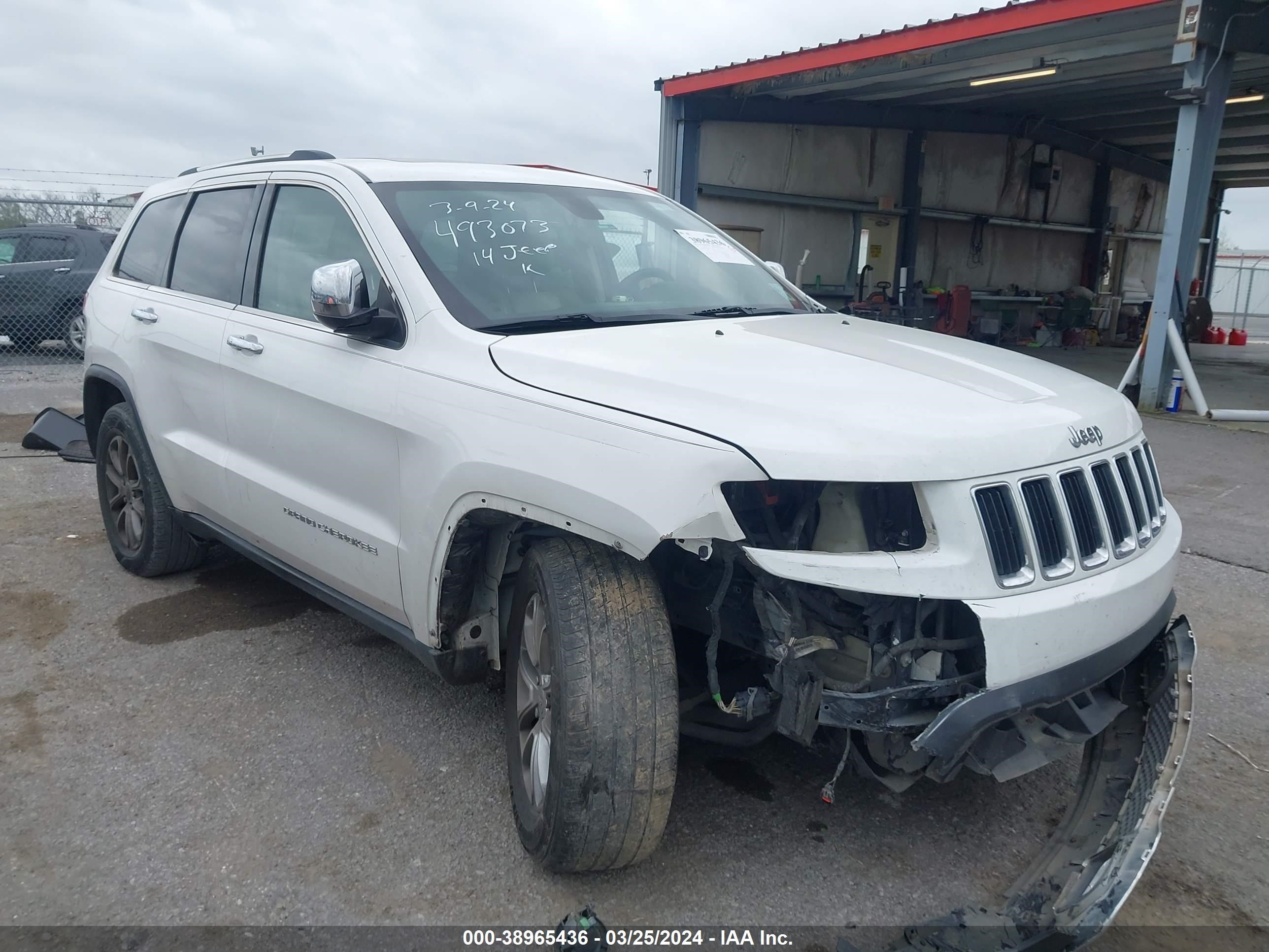 jeep grand cherokee 2014 1c4rjebgxec493073