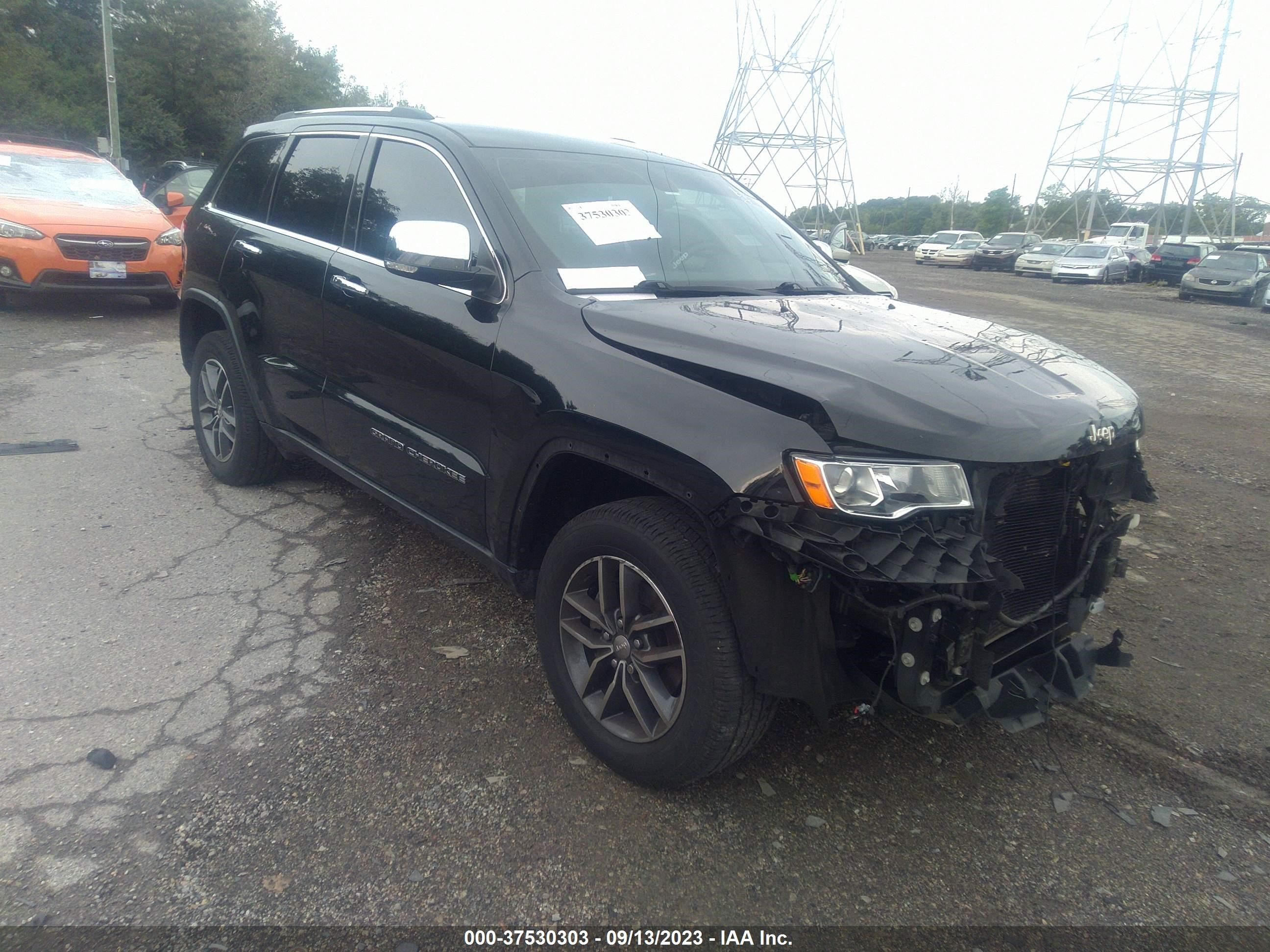 jeep grand cherokee 2018 1c4rjfbg5jc484510