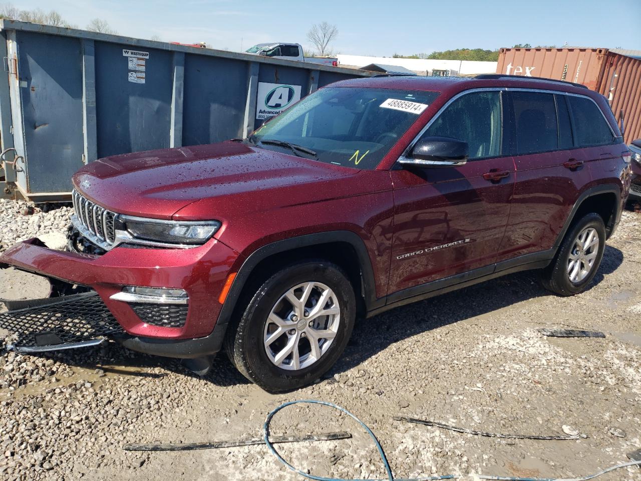 jeep grand cherokee 2022 1c4rjhbgxn8531664