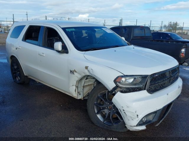 dodge durango 2017 1c4sdhct0hc774714