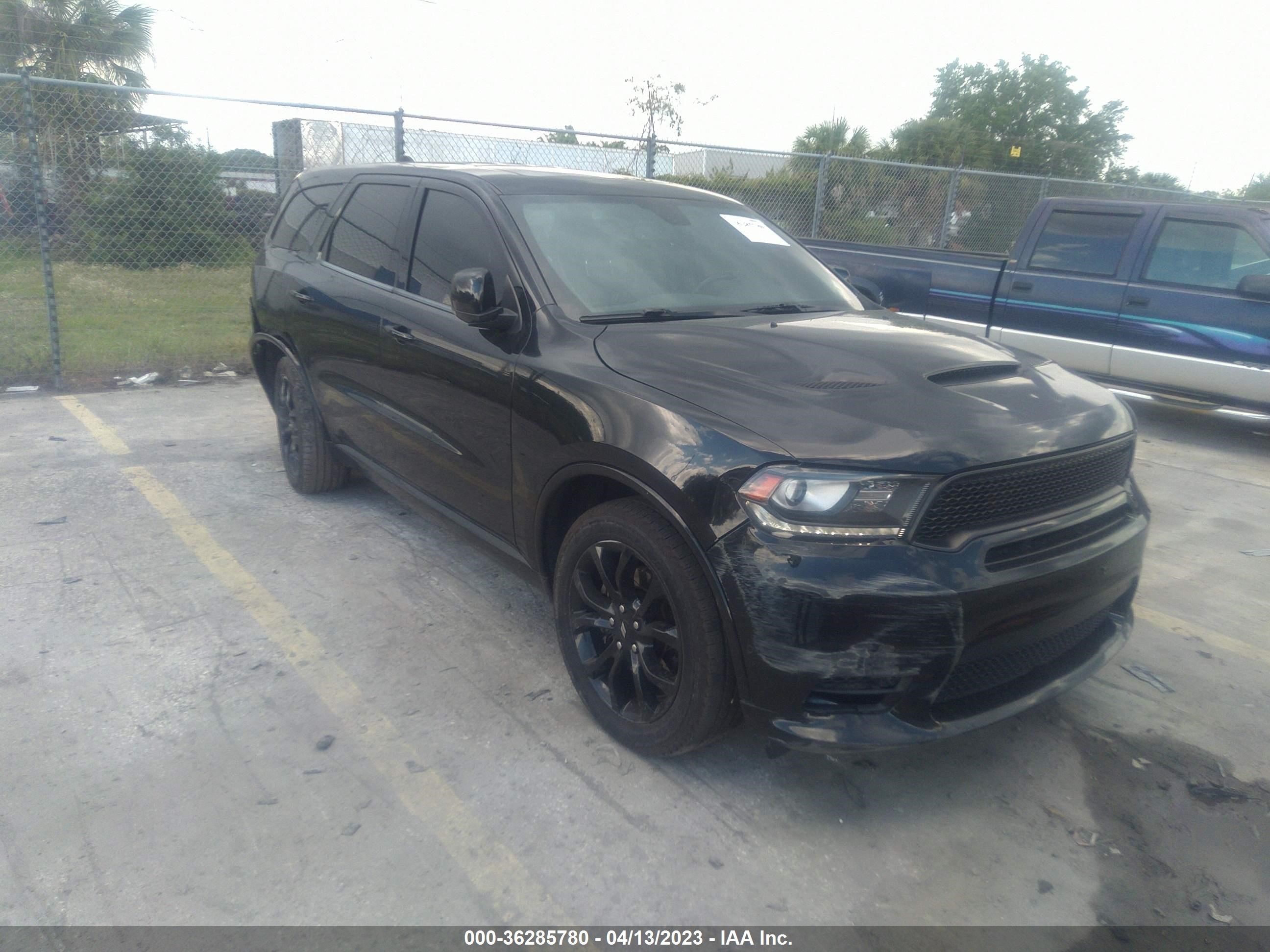 dodge durango 2019 1c4sdhct2kc827050