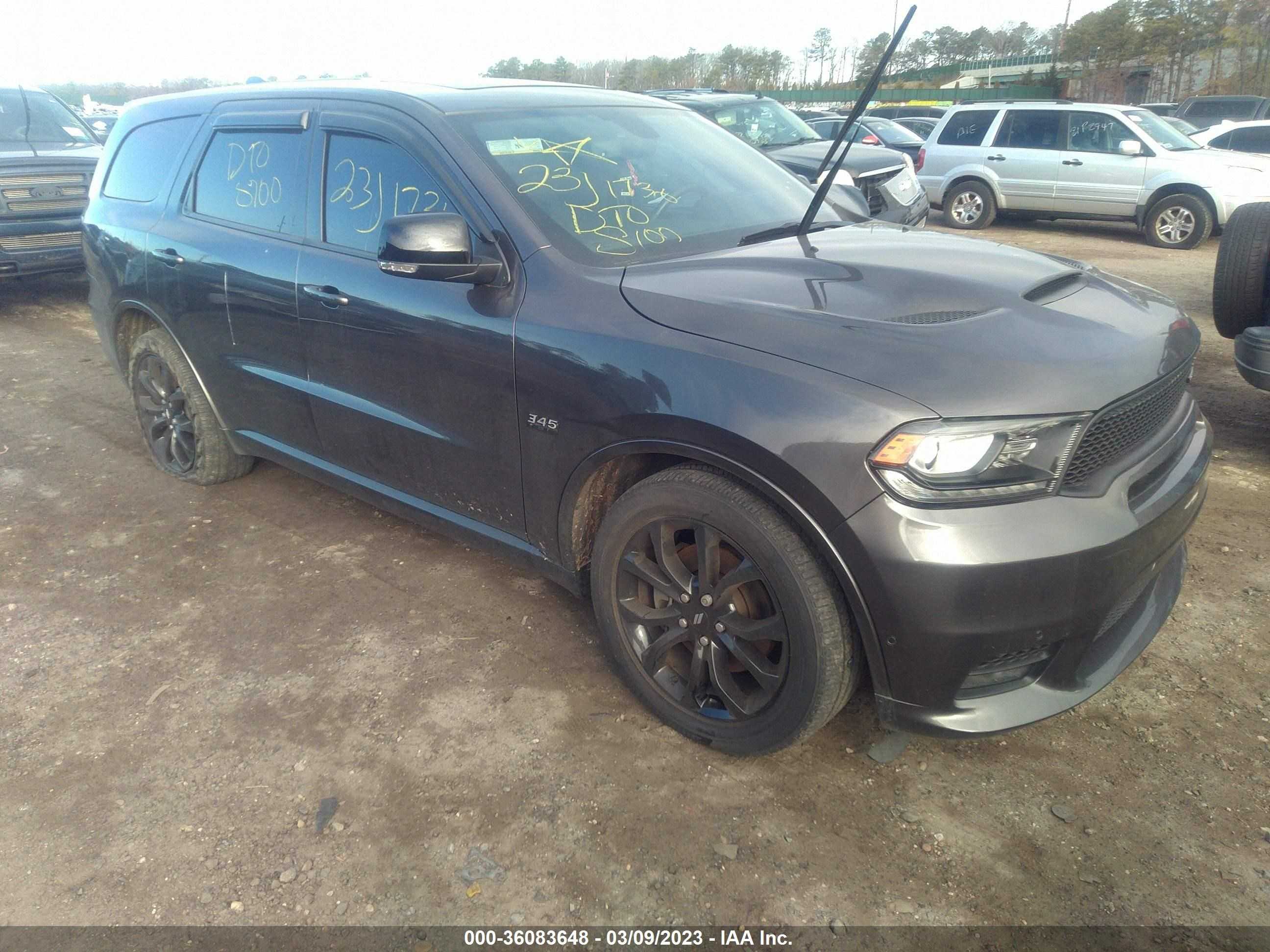 dodge durango 2019 1c4sdjct3kc626779