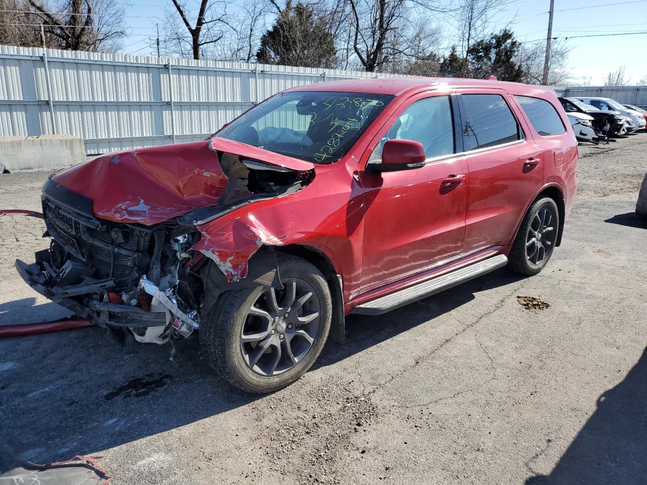 dodge durango 2017 1c4sdjct9hc871059