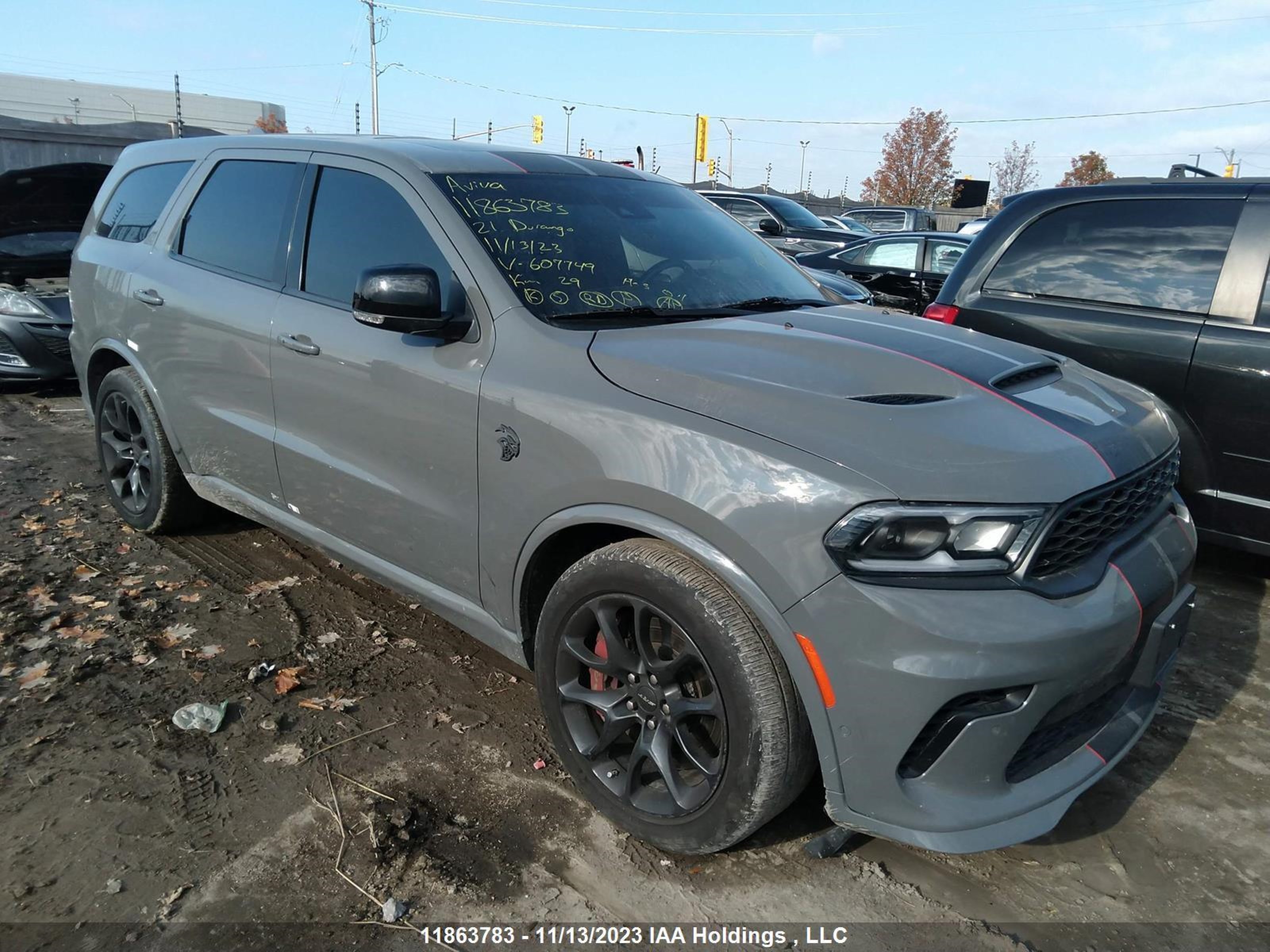 dodge durango 2021 1c4sdjh99mc607749