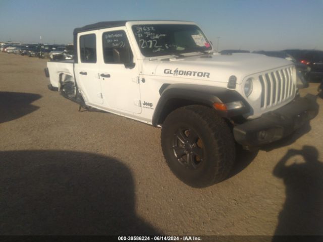 jeep gladiator 2021 1c6hjtag0ml512172