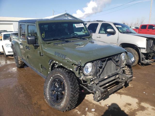 jeep gladiator 2021 1c6hjtag0ml604981