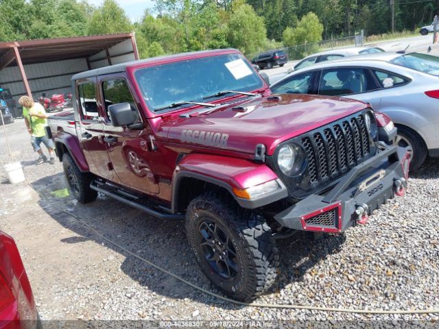 jeep gladiator 2022 1c6hjtag0nl126417