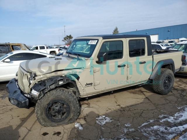 jeep gladiator 2020 1c6hjtag1ll172819