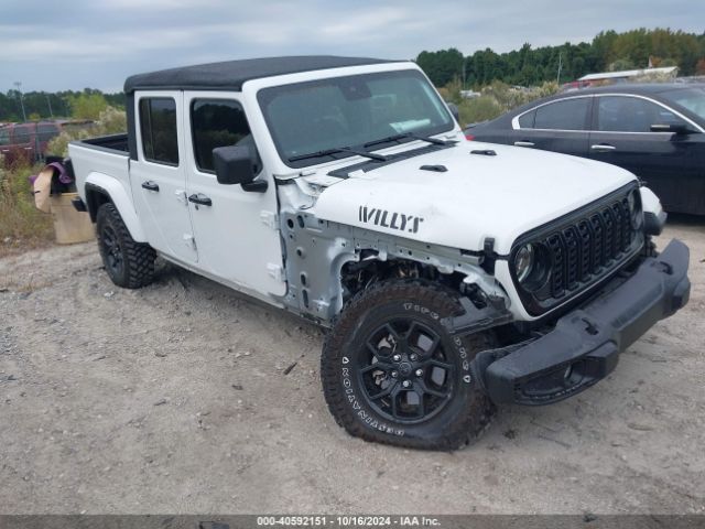 jeep gladiator 2024 1c6hjtag2rl103078