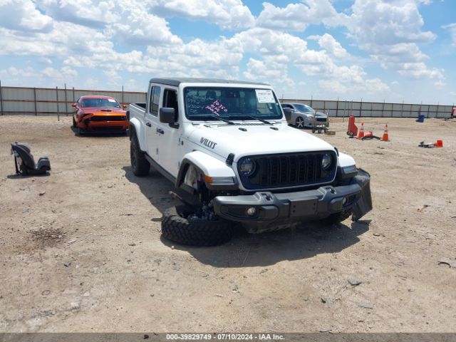 jeep gladiator 2024 1c6hjtag2rl103792