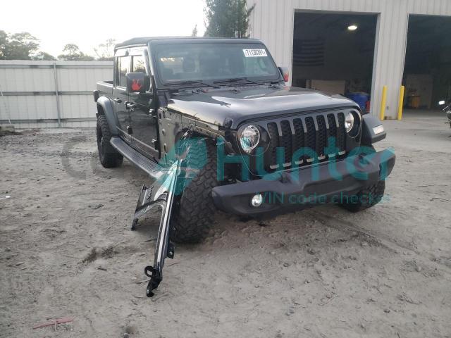 jeep gladiator 2020 1c6hjtag3ll112055