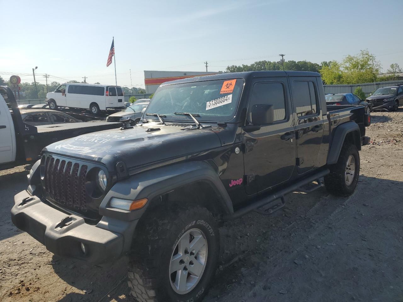 jeep gladiator 2020 1c6hjtag3ll160106