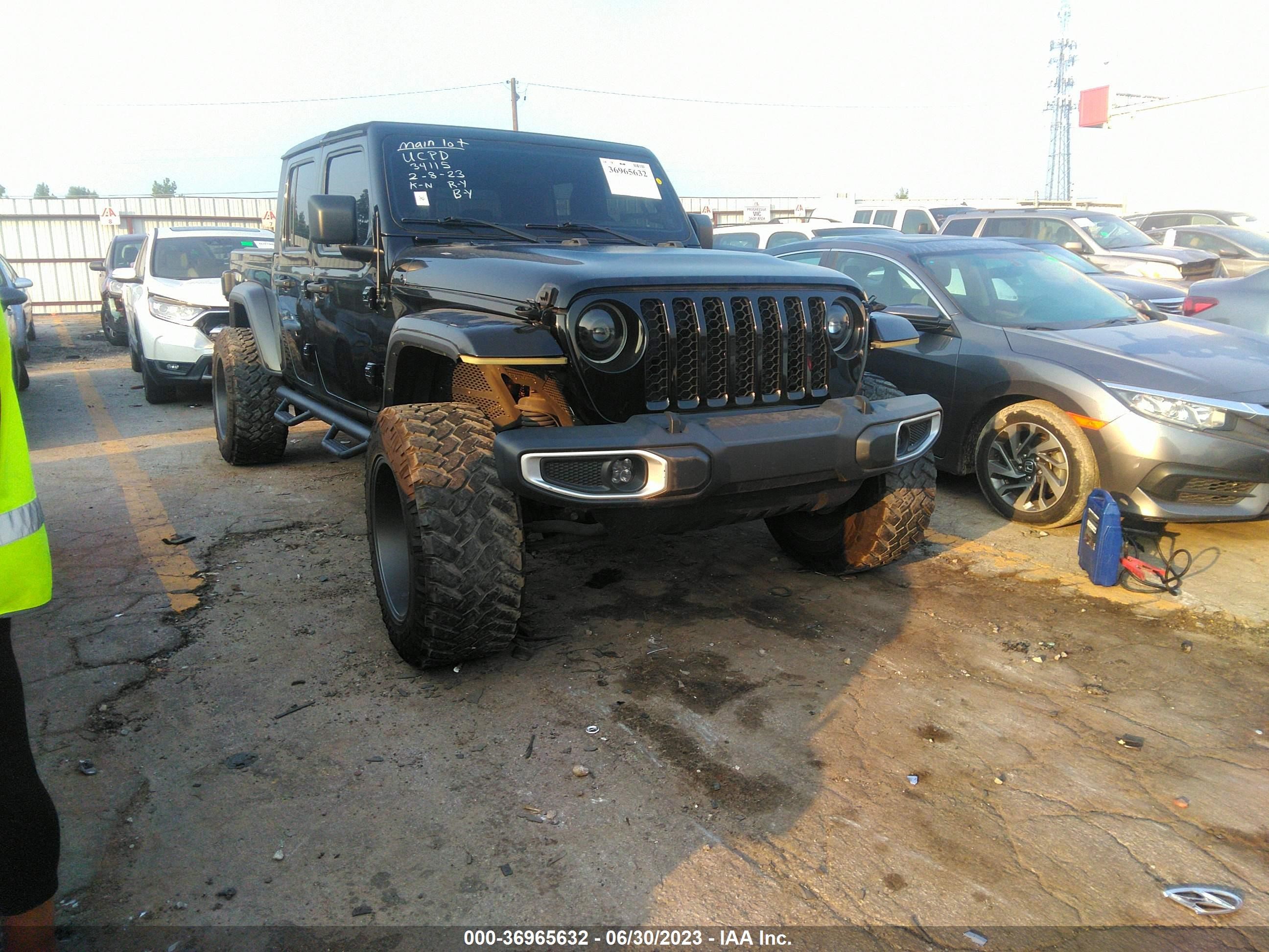 jeep gladiator 2020 1c6hjtag3ll207280