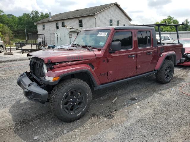 jeep gladiator 2021 1c6hjtag3ml587089