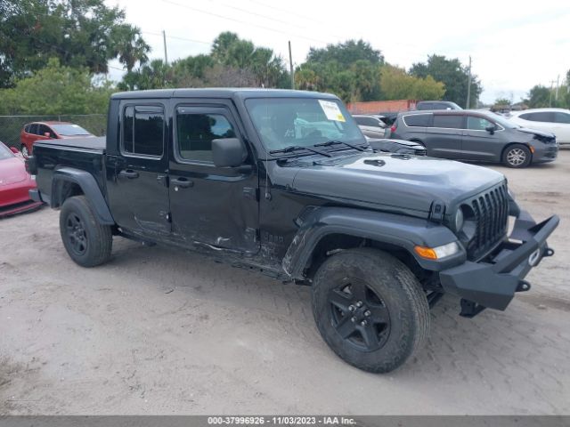 jeep gladiator 2022 1c6hjtag4nl106719