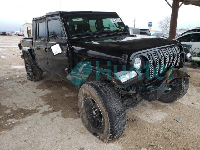jeep gladiator 2020 1c6hjtag5ll190966