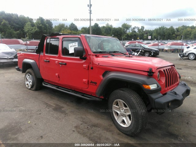 jeep gladiator 2020 1c6hjtag6ll119260