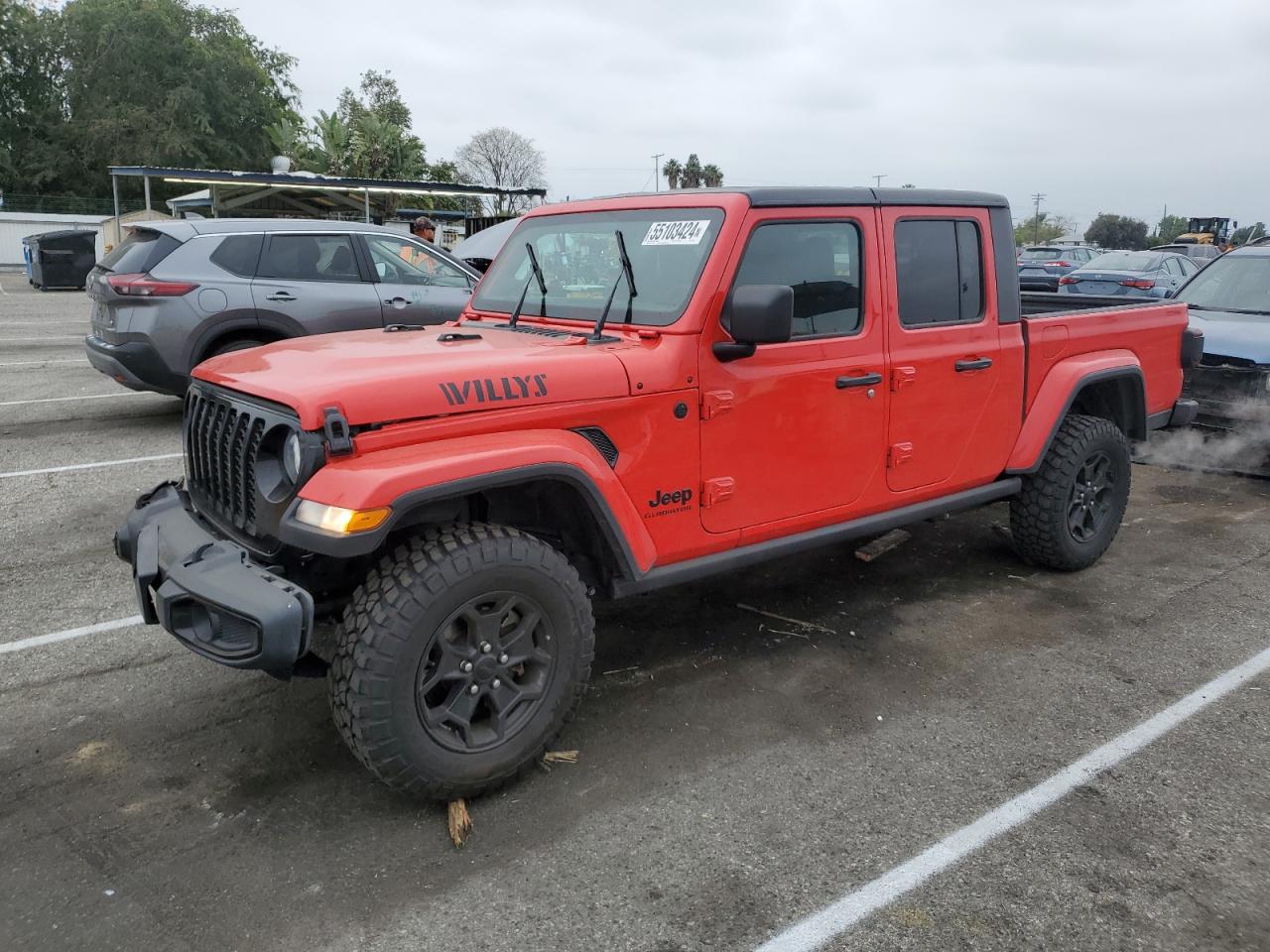 jeep gladiator 2021 1c6hjtag6ml518106