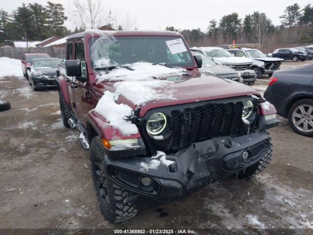 jeep gladiator 2021 1c6hjtag6ml571081