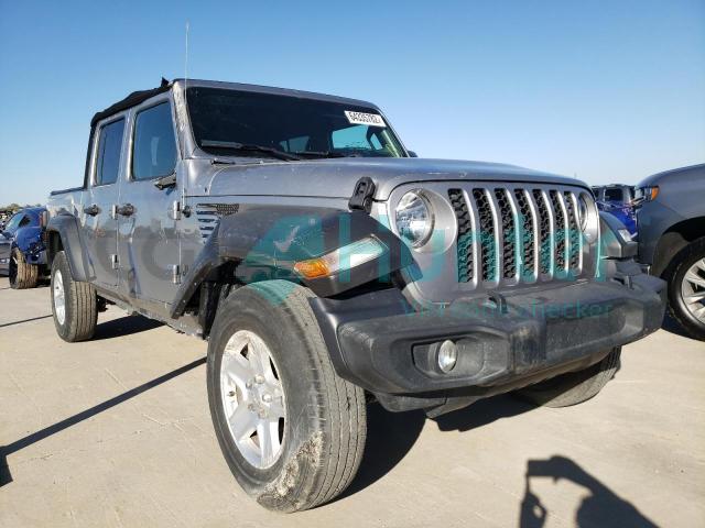 jeep gladiator 2020 1c6hjtag7ll124581