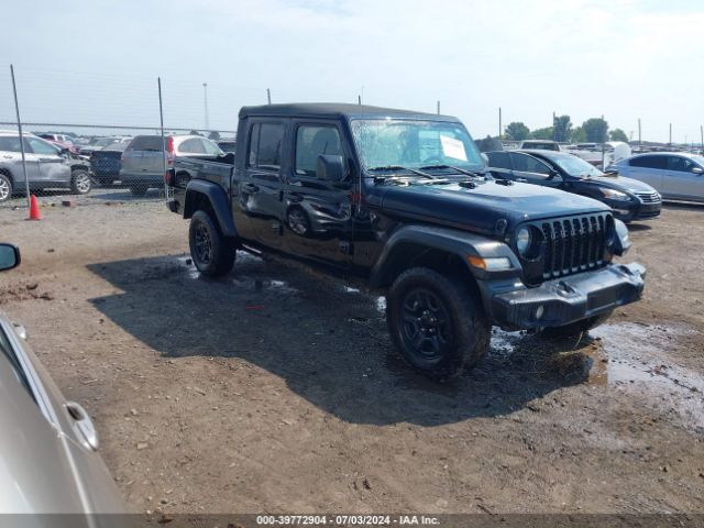 jeep gladiator 2022 1c6hjtag7nl124129