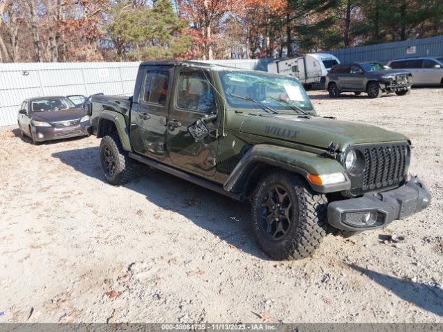 jeep gladiator 2022 1c6hjtag7nl139360