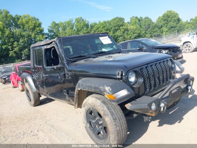 jeep gladiator 2021 1c6hjtag9ml501977