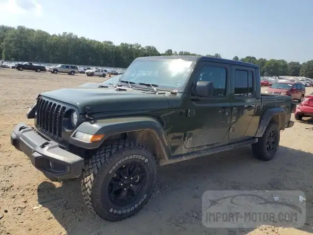 jeep gladiator 2021 1c6hjtag9ml571981