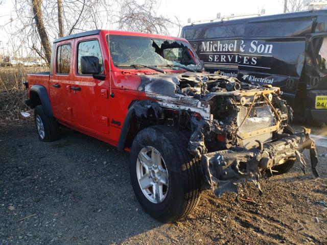 jeep gladiator 2020 1c6hjtagxll160409