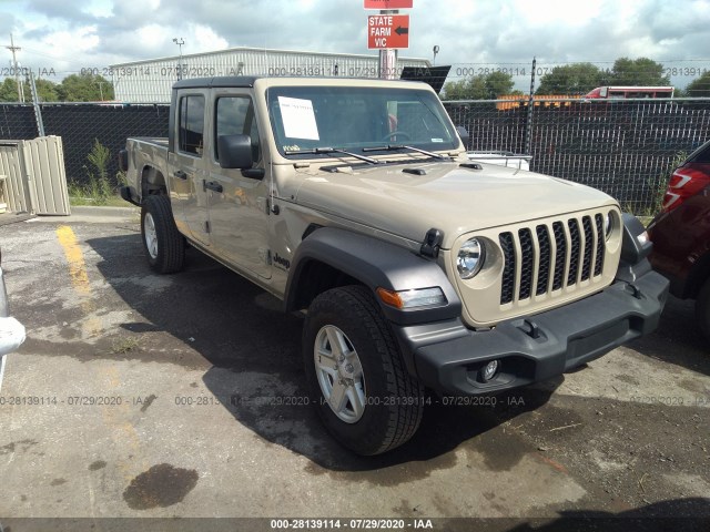 jeep gladiator 2020 1c6hjtagxll170471