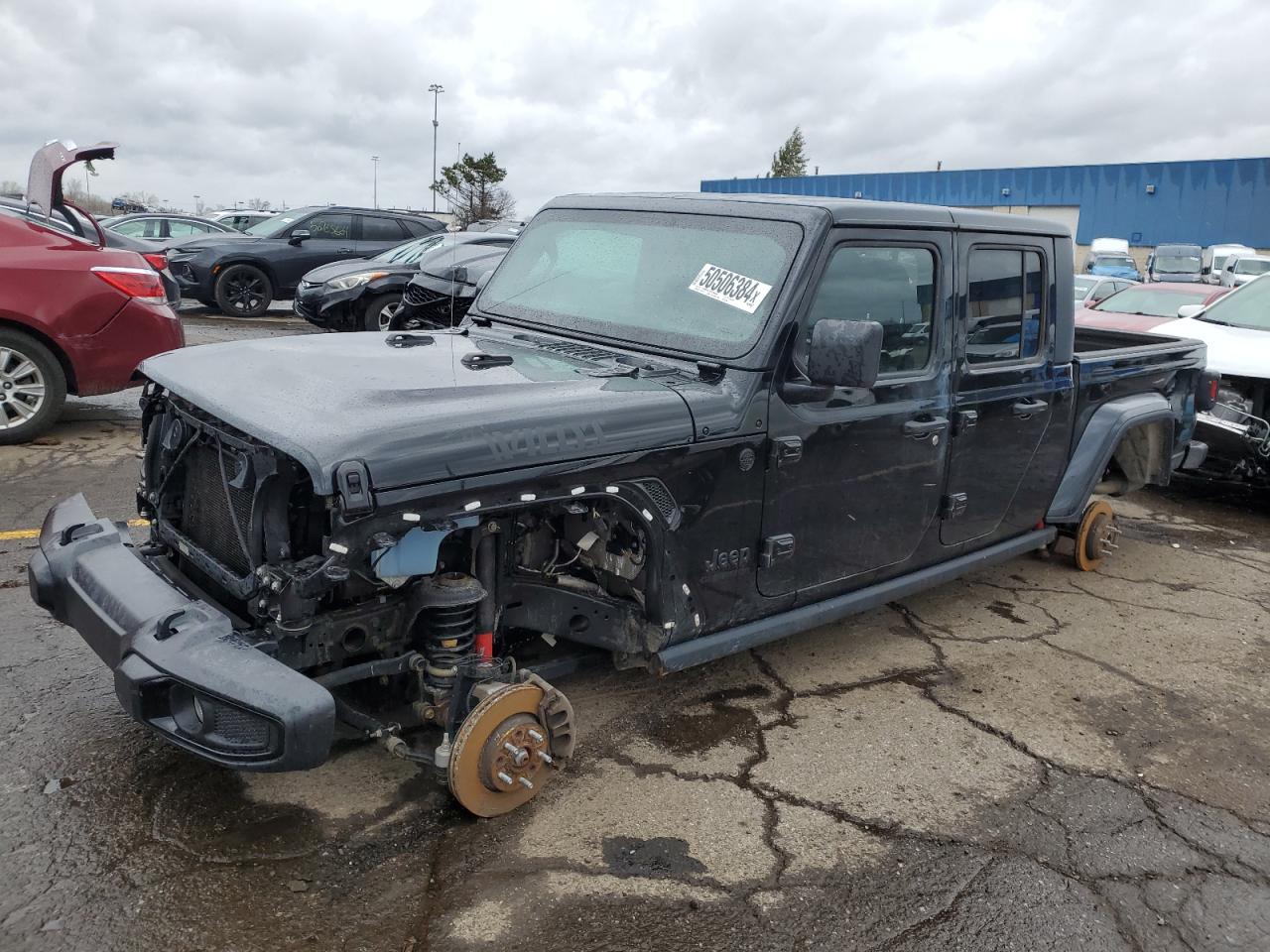 jeep gladiator 2021 1c6hjtagxml587056