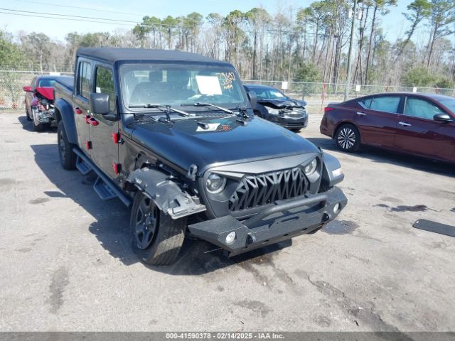 jeep gladiator 2022 1c6hjtagxnl101704