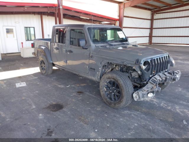 jeep gladiator 2022 1c6hjtagxnl151549