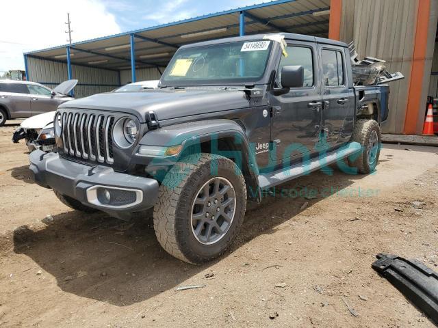 jeep gladiator 2020 1c6hjtfg1ll152790