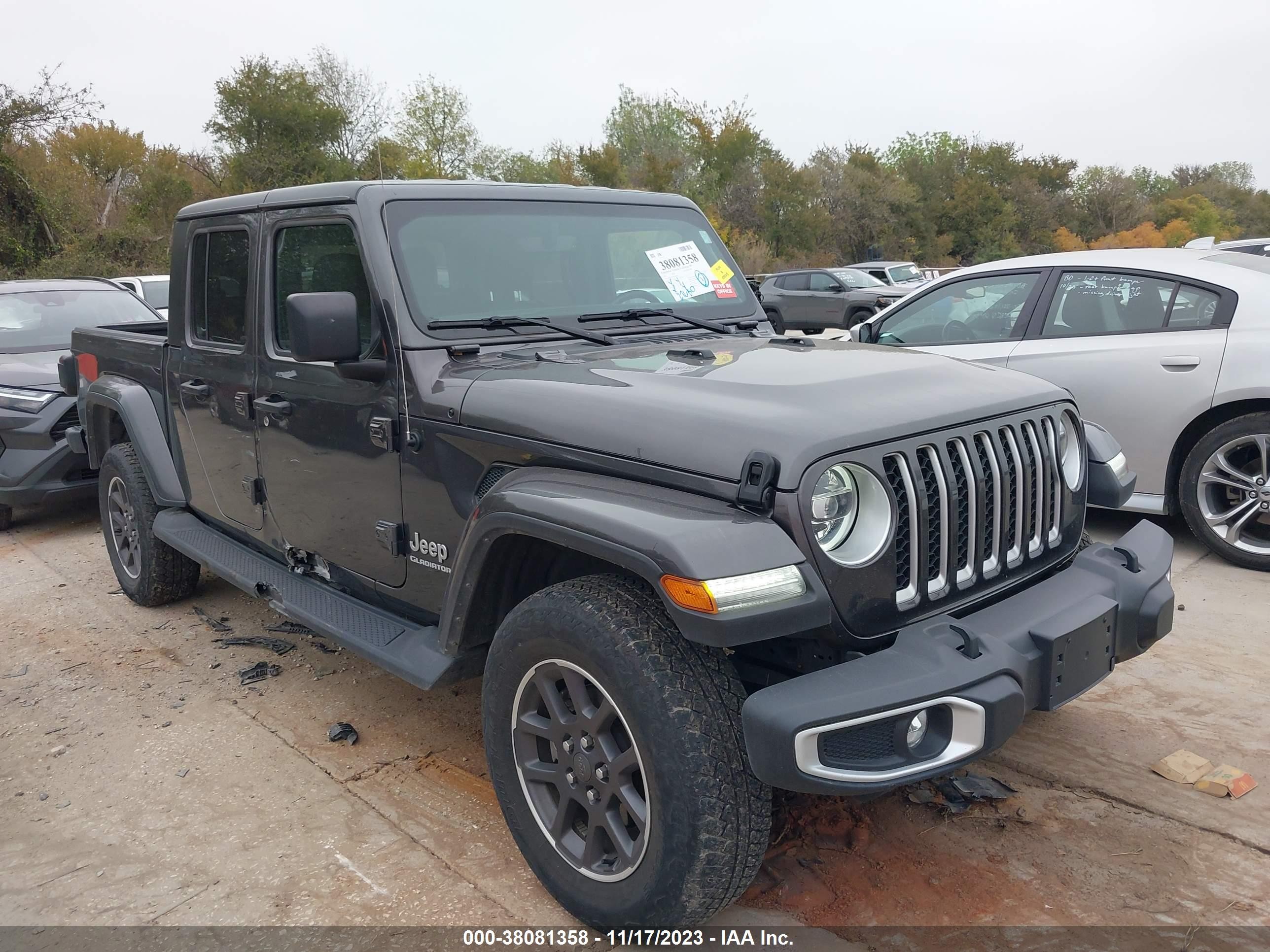 jeep gladiator 2022 1c6hjtfg7nl107050