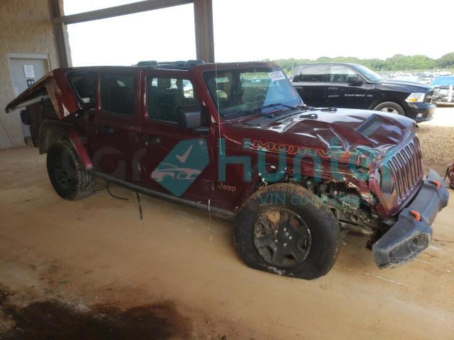 jeep gladiator 2021 1c6jjteg4ml551567