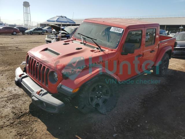 jeep gladiator 2021 1c6jjteg5ml550850