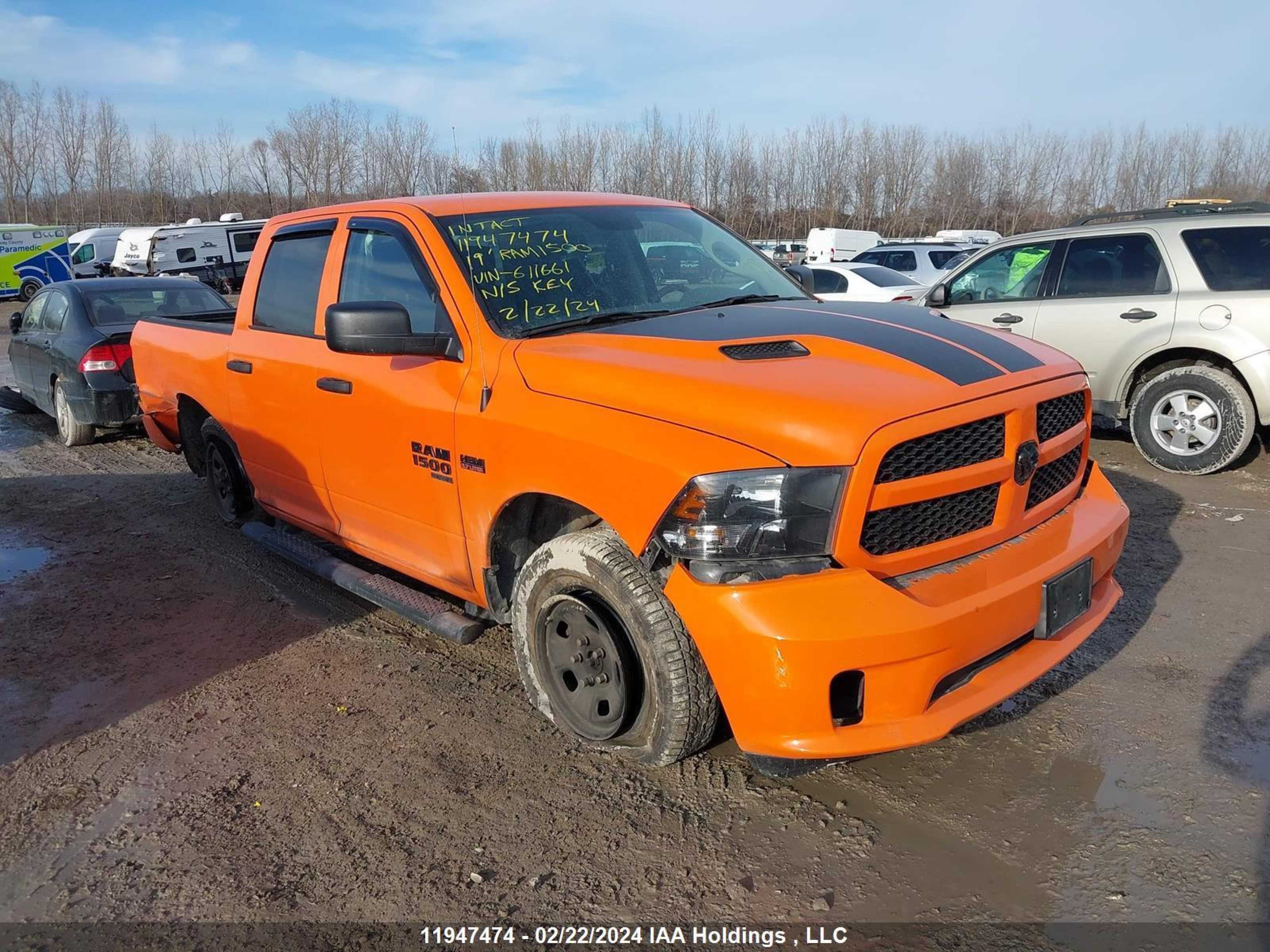 dodge ram 2019 1c6rr7kt2ks611661