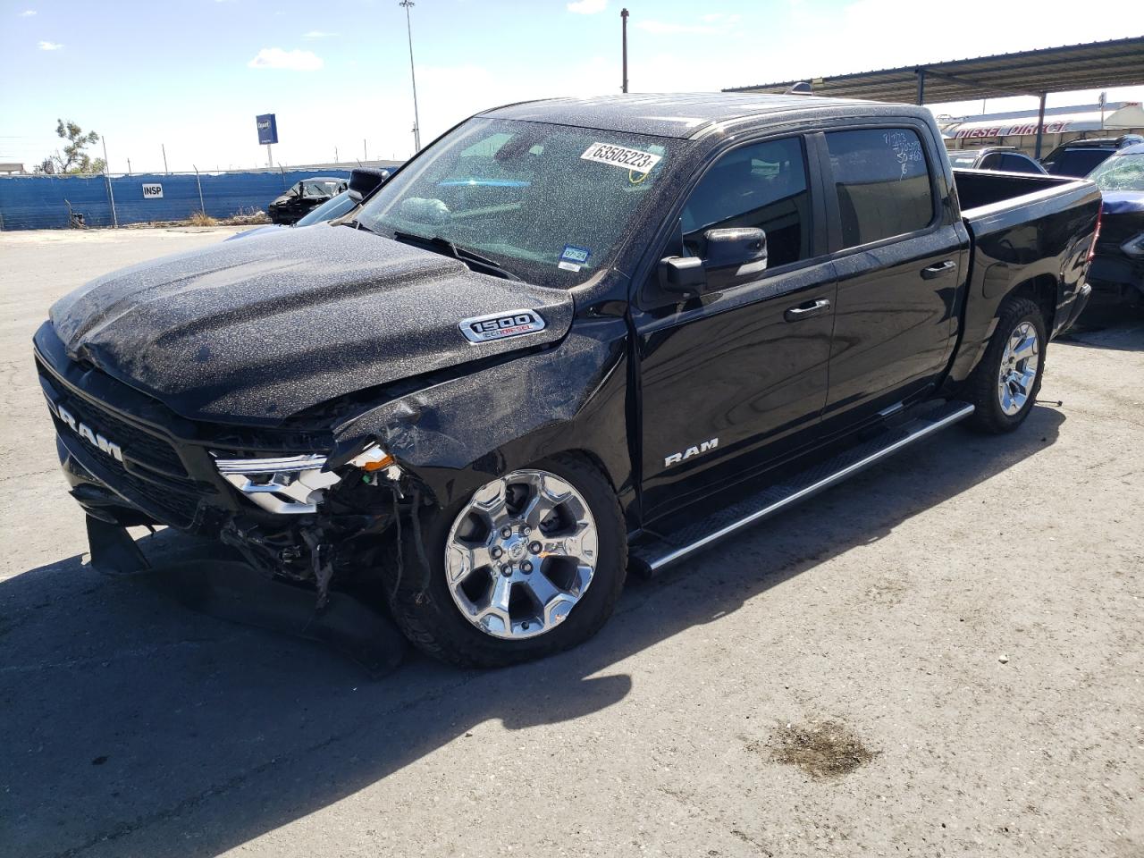 ram 1500 2020 1c6rrefm5ln222178