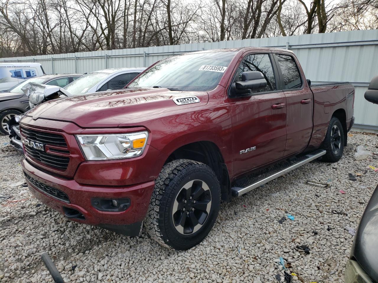 ram 1500 2019 1c6srfbt0kn587788