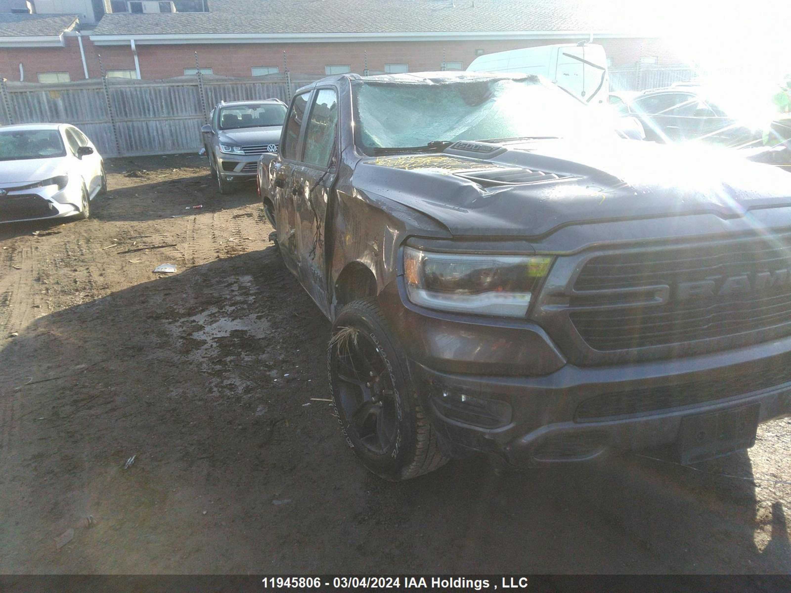 dodge ram 2019 1c6srfet4kn647583